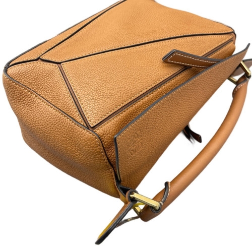 Loewe Small Puzzle Grained Calfskin Tan Loewe Small Puzzle Grained Calfskin Tan