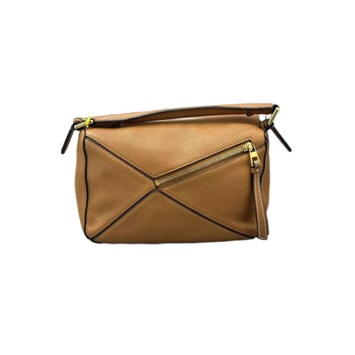 Loewe Small Puzzle Grained Calfskin Tan Loewe Small Puzzle Grained Calfskin Tan