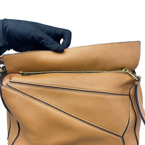 Loewe Small Puzzle Grained Calfskin Tan Loewe Small Puzzle Grained Calfskin Tan