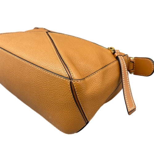 Loewe Small Puzzle Grained Calfskin Tan Loewe Small Puzzle Grained Calfskin Tan