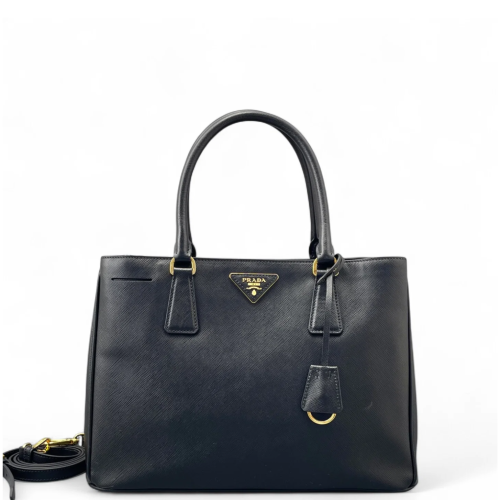 Prada Galleria Tote Saffiano Calfskin Black