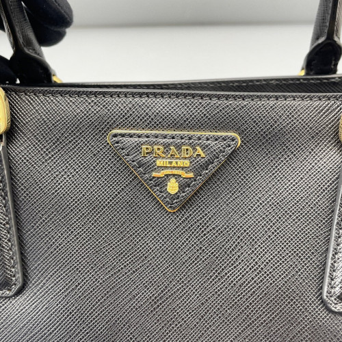 Prada Galleria Tote Saffiano Calfskin Black