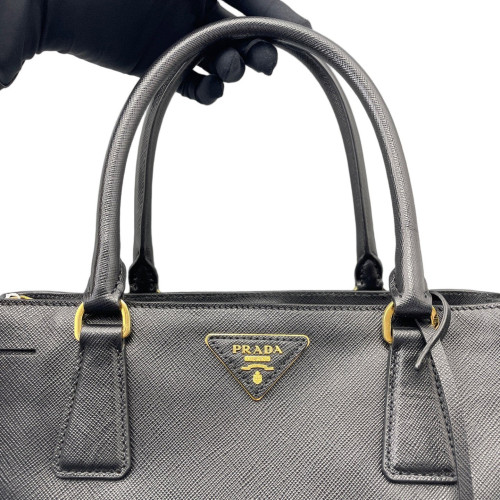 Prada Galleria Tote Saffiano Calfskin Black