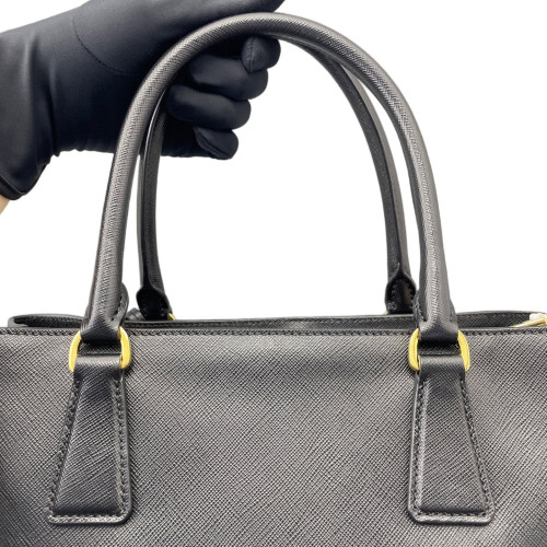 Prada Galleria Tote Saffiano Calfskin Black