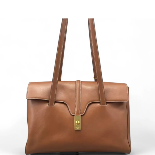 Celine Medium Soft 16 Calfskin Tan