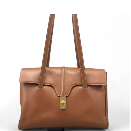 Celine Medium Soft 16 Calfskin Tan