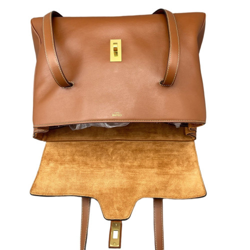 Celine Medium Soft 16 Calfskin Tan