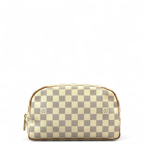 Louis Vuitton Trousse Toilette 23 Damier Azur White