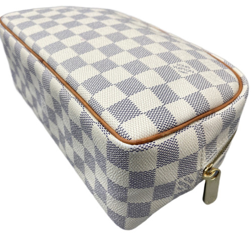 Louis Vuitton Trousse Toilette 23 Damier Azur White