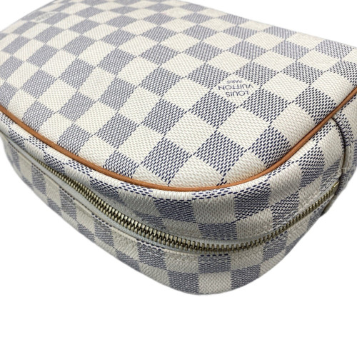 Louis Vuitton Trousse Toilette 23 Damier Azur White
