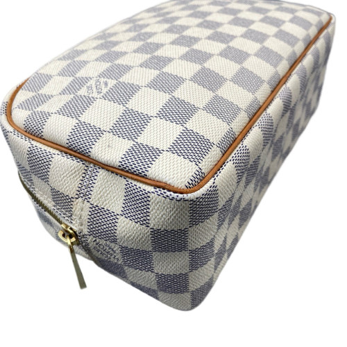 Louis Vuitton Trousse Toilette 23 Damier Azur White