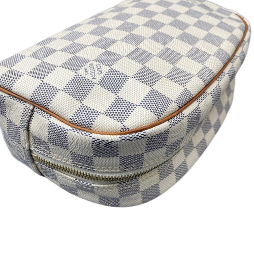 Louis Vuitton Trousse Toilette 23 Damier Azur White