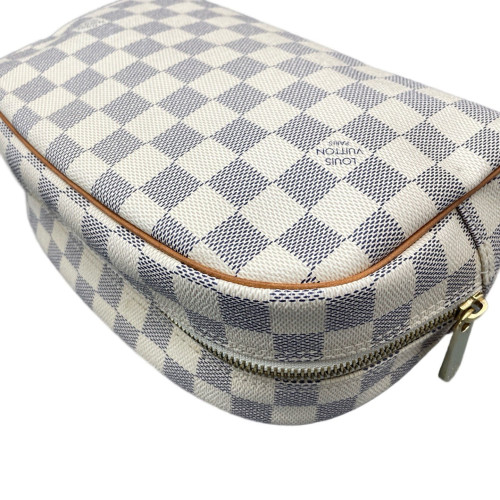 Louis Vuitton Trousse Toilette 23 Damier Azur White