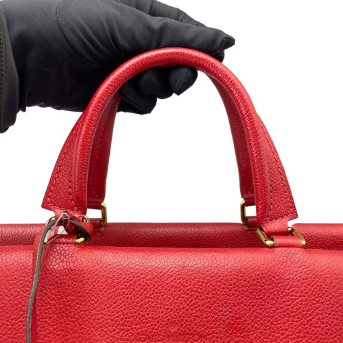 Louis Vuitton Venus Handbag Monogram Brown Red