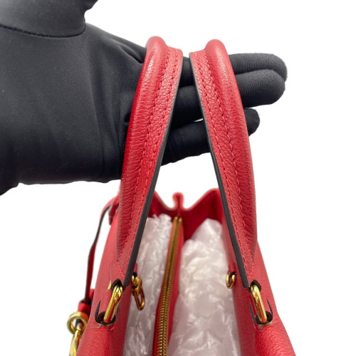 Louis Vuitton Venus Handbag Monogram Brown Red