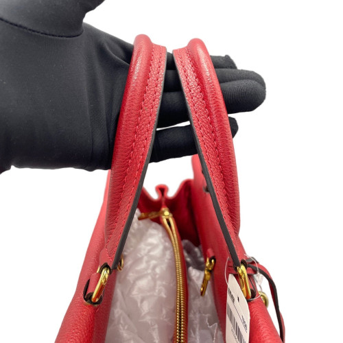 Louis Vuitton Venus Handbag Monogram Brown Red