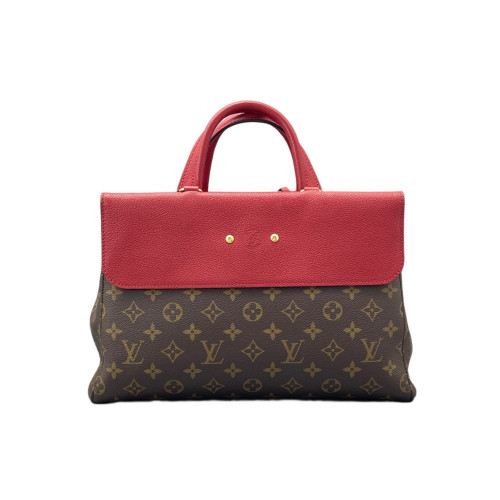 Louis Vuitton Venus Handbag Monogram Brown Red