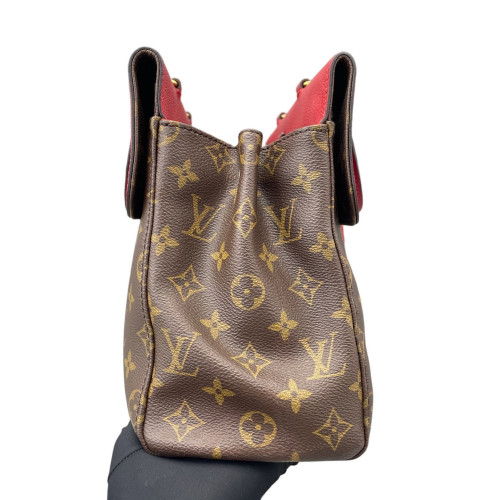 Louis Vuitton Venus Handbag Monogram Brown Red