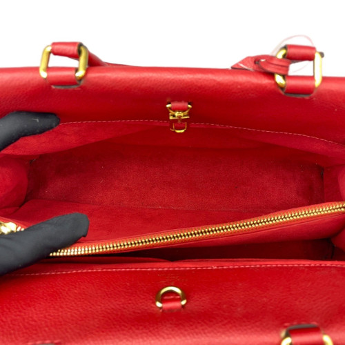 Louis Vuitton Venus Handbag Monogram Brown Red
