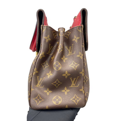 Louis Vuitton Venus Handbag Monogram Brown Red