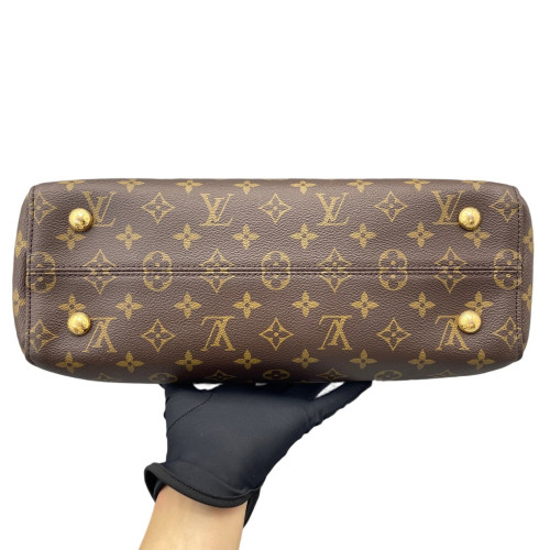 Louis Vuitton Venus Handbag Monogram Brown Red