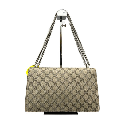 Gucci Meium Dionysus GG Supreme Monogram Camel