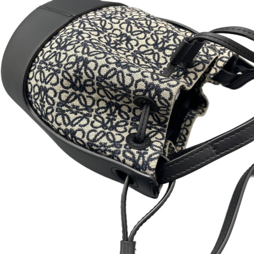 Loewe Bucket Anagram Beige Navy