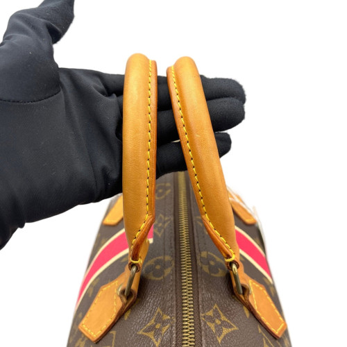Louis Vuitton Speedy 25 Monogram Brown Red