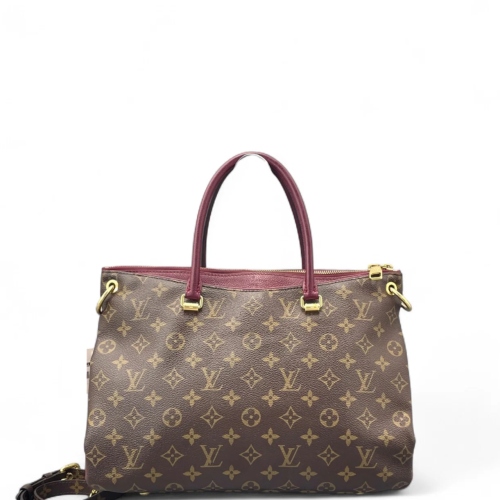 Louis Vuitton Pallas Monogram Brown Azalea