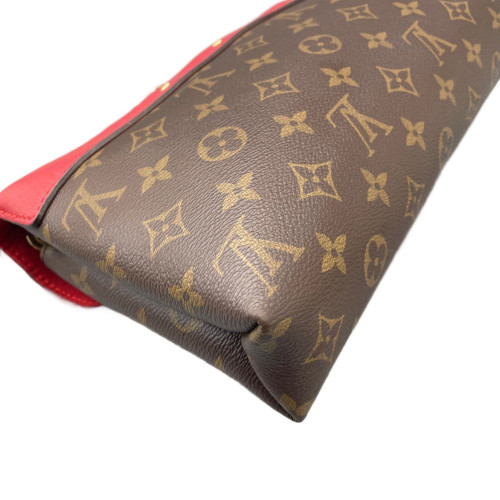 Louis Vuitton Pallas Chain Monogram Brown Red