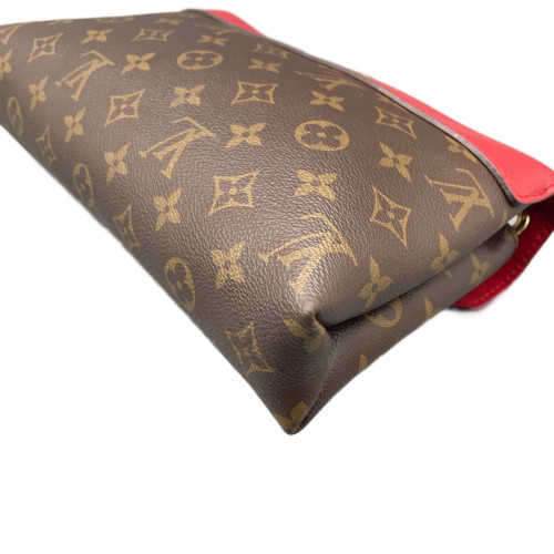 Louis Vuitton Pallas Chain Monogram Brown Red