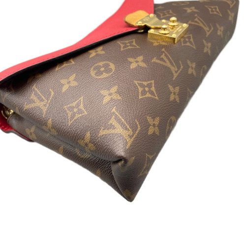 Louis Vuitton Pallas Chain Monogram Brown Red
