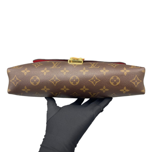 Louis Vuitton Pallas Chain Monogram Brown Red