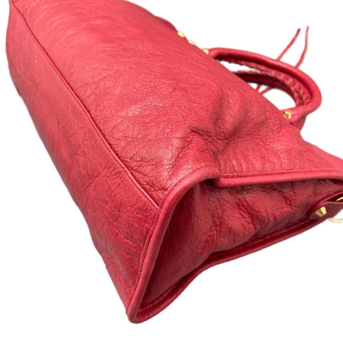Balenciaga Medium City Arena Lambskin Red
