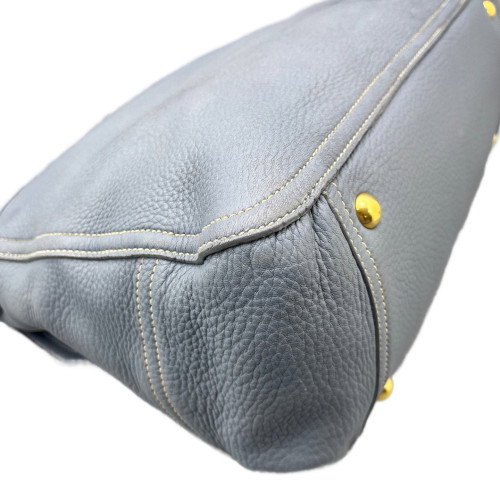 Miu Miu Two-Way Bag Calfskin Slate Blue