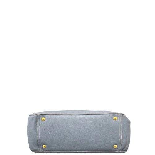 Miu Miu Two-Way Bag Calfskin Slate Blue