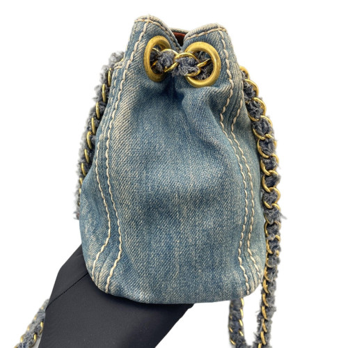 Prada Shoulder Bag Denim Blue Prada Shoulder Bag Denim Blue