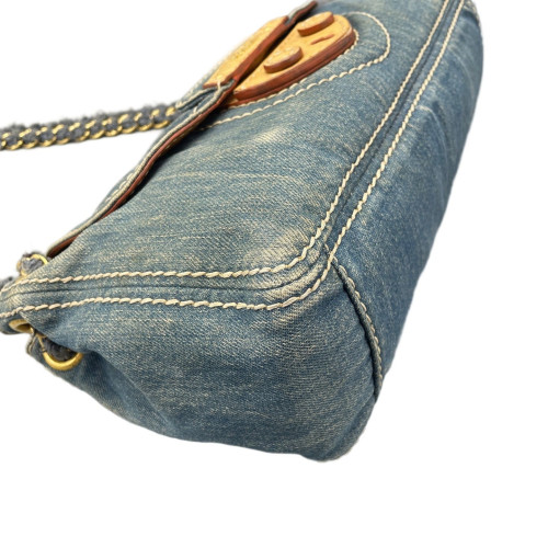 Prada Shoulder Bag Denim Blue Prada Shoulder Bag Denim Blue