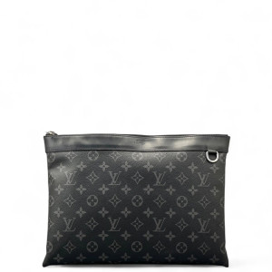 Louis Vuitton Discovery Pochette GM Monogram Eclipse Black