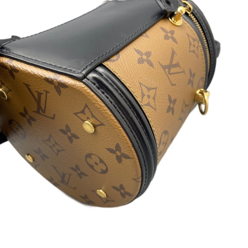 Louis Vuitton Cannes Reverse Monogram Brown Black