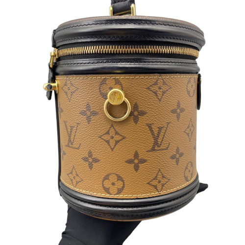 Louis Vuitton Cannes Reverse Monogram Brown Black