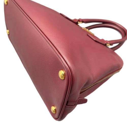 Prada Medium Lux Open Promenade Saffiano Calfskin Magenta