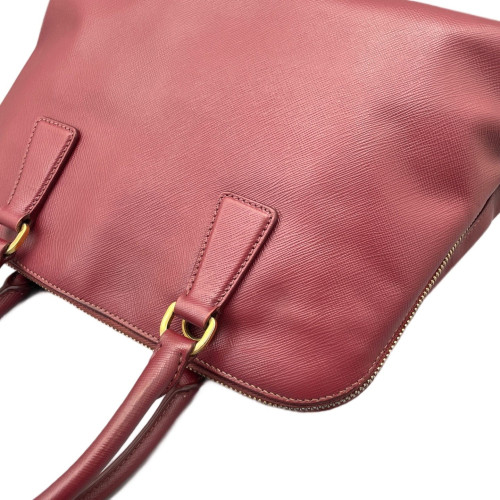 Prada Medium Lux Open Promenade Saffiano Calfskin Magenta
