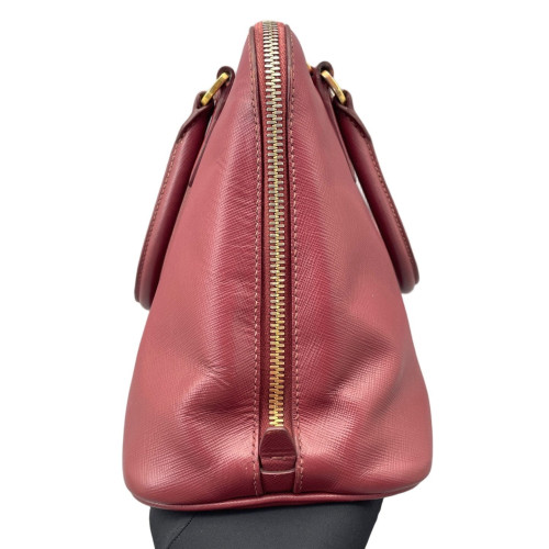 Prada Medium Lux Open Promenade Saffiano Calfskin Magenta