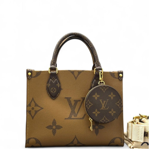 Louis Vuitton Onthego PM Reverse Monogram Giant Brown