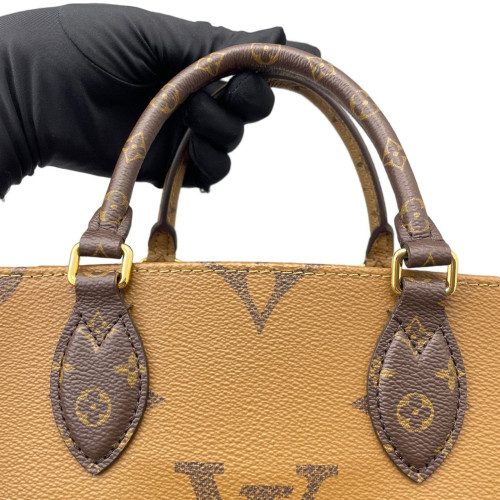 Louis Vuitton Onthego PM Reverse Monogram Giant Brown