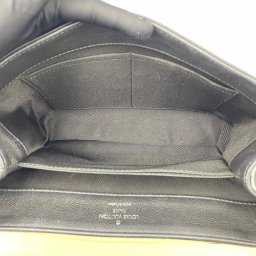 Louis Vuitton Lockme II Top Handle Calfskin Beige Black
