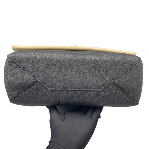 Louis Vuitton Lockme II Top Handle Calfskin Beige Black