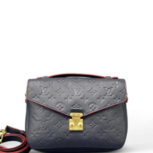Louis Vuitton Pochette Metis Empreinte Monogram Dark Blue Louis Vuitton Pochette Metis Empreinte Monogram Dark Blue