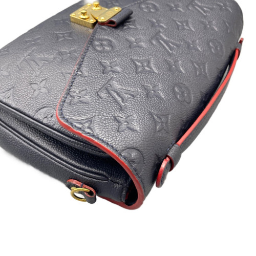 Louis Vuitton Pochette Metis Empreinte Monogram Dark Blue